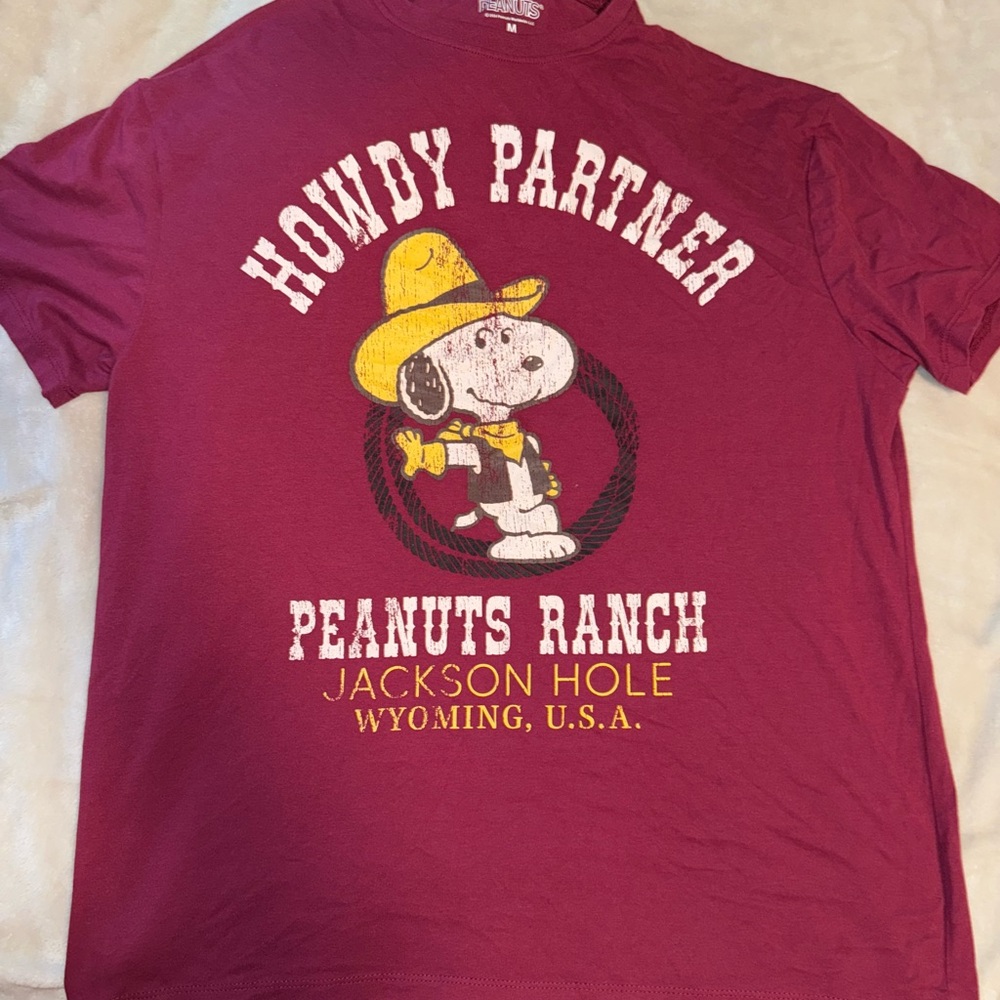 Red Peanuts Ranch T-Shirt